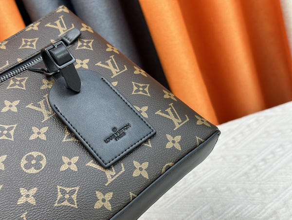 ルイヴィトンバッグ素材ディテール